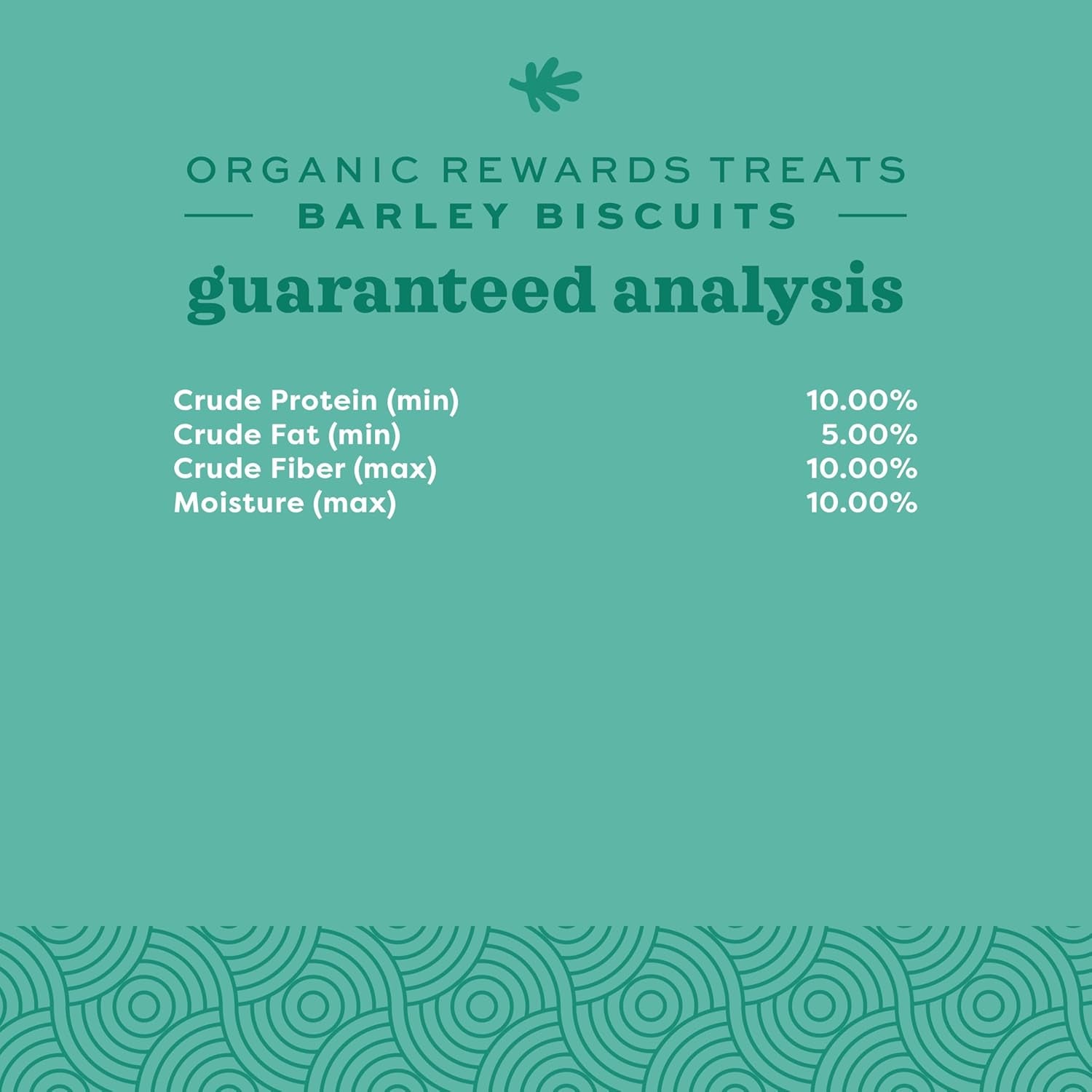 Organic Barley Biscuit Treats for Guinea Pigs and Rabbits - Carrot and Apple Flavor, 2.65 Oz Bag