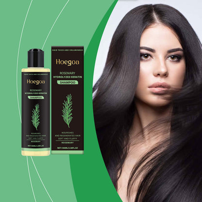 Hoegoa Rosemary Thickening Shampoo for Hair Repair and Oil Control