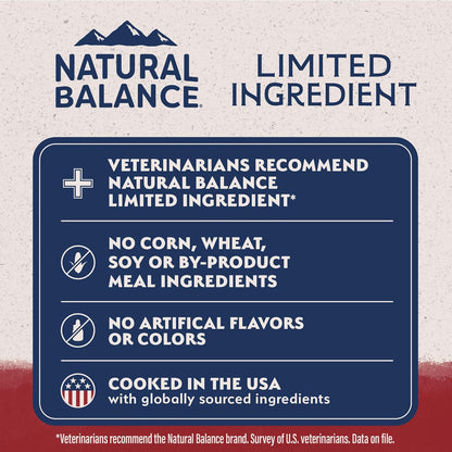 Limited Ingredient Grain-Free Dry Dog Food for Adults, Sweet Potato & Bision Recipe, 4 lb