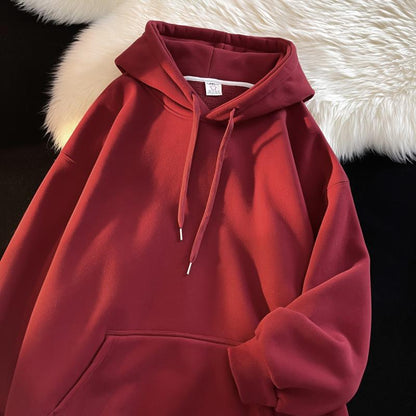 A highly anticipated solid-color sweatshirt for men