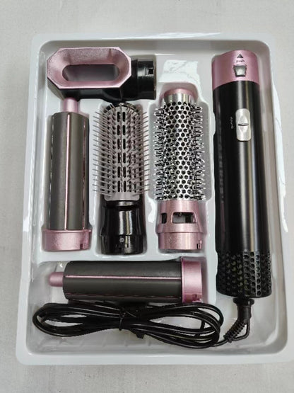 Multi-functional five-in-one hot air comb