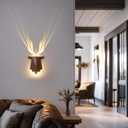 Elk Wall Lamp, Creative Projection Lamp