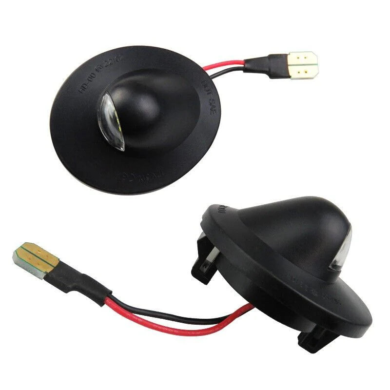 2X LED License Plate Light Rear Bumper Tag Assembly Lamp for Ford F150 F250 F350