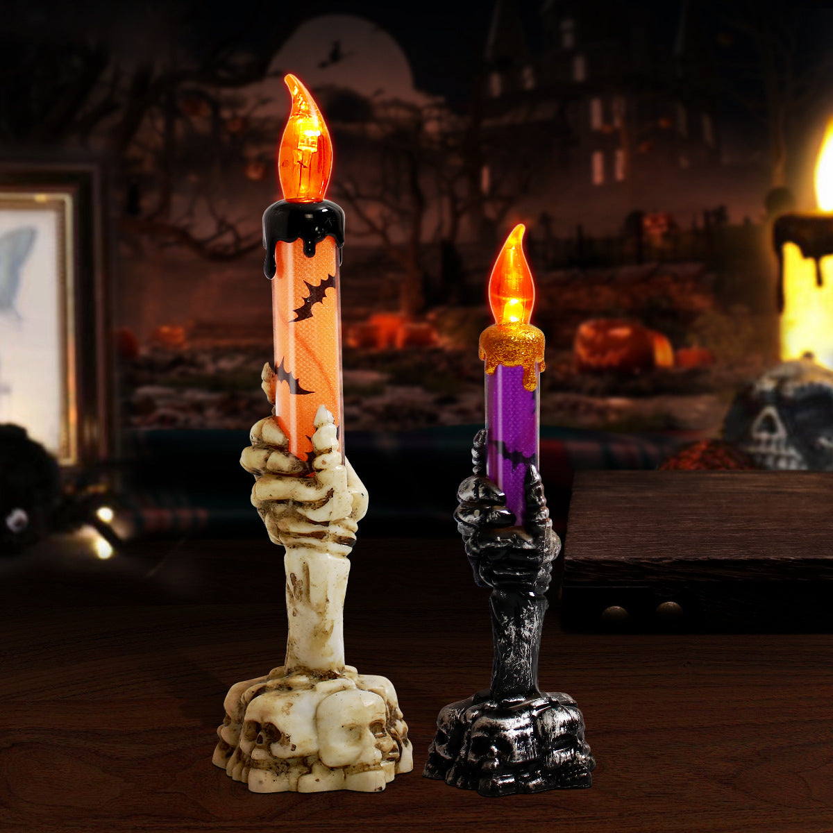 Halloween Candle Lamp