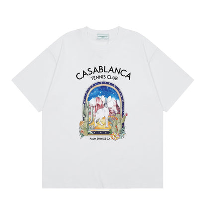 Loose short-sleeved T-shirts for both men and women