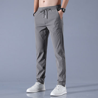 Casual silk pants for men