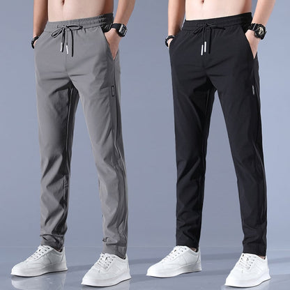 Casual silk pants for men
