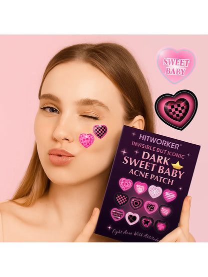 48/120 water-based acne patches, effectively covering acne and blemishes, suitable for music festival party performances