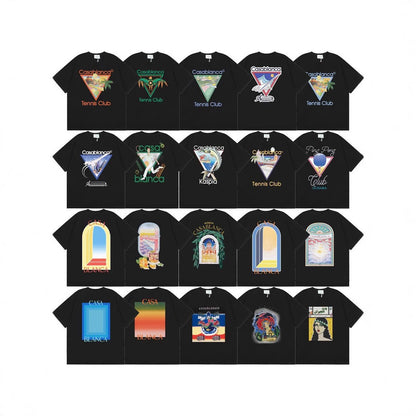 Loose short-sleeved T-shirts for both men and women