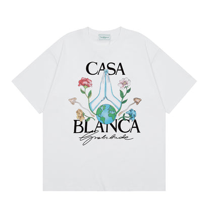 Loose short-sleeved T-shirts for both men and women