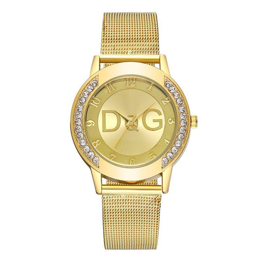 Fashion Women's Watch with Diamond Accents