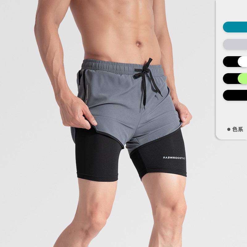 Quick-drying sports shorts for men - marathon version
