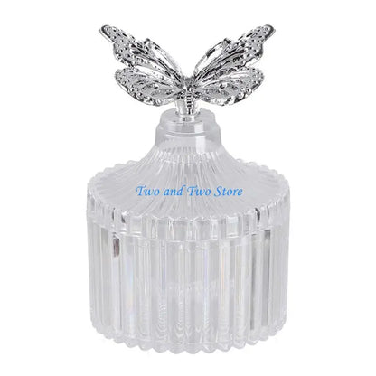 HX6F Decorative Butterfly Accent Plastic Serving Dish For Event Candy Storage Container