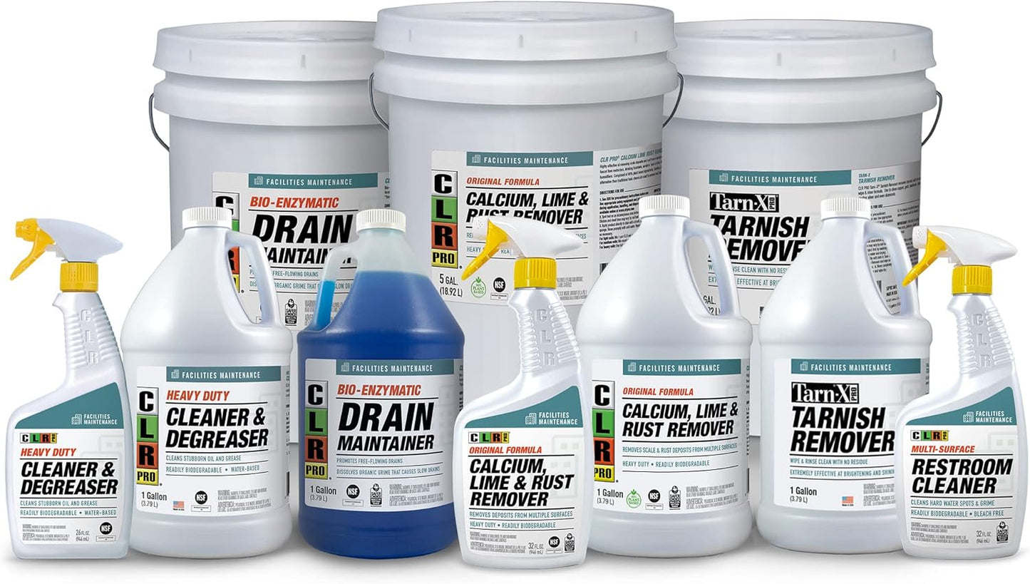 PRO Calcium, Lime, and Rust Remover - 1 Gallon Bottle (Set of 2)
