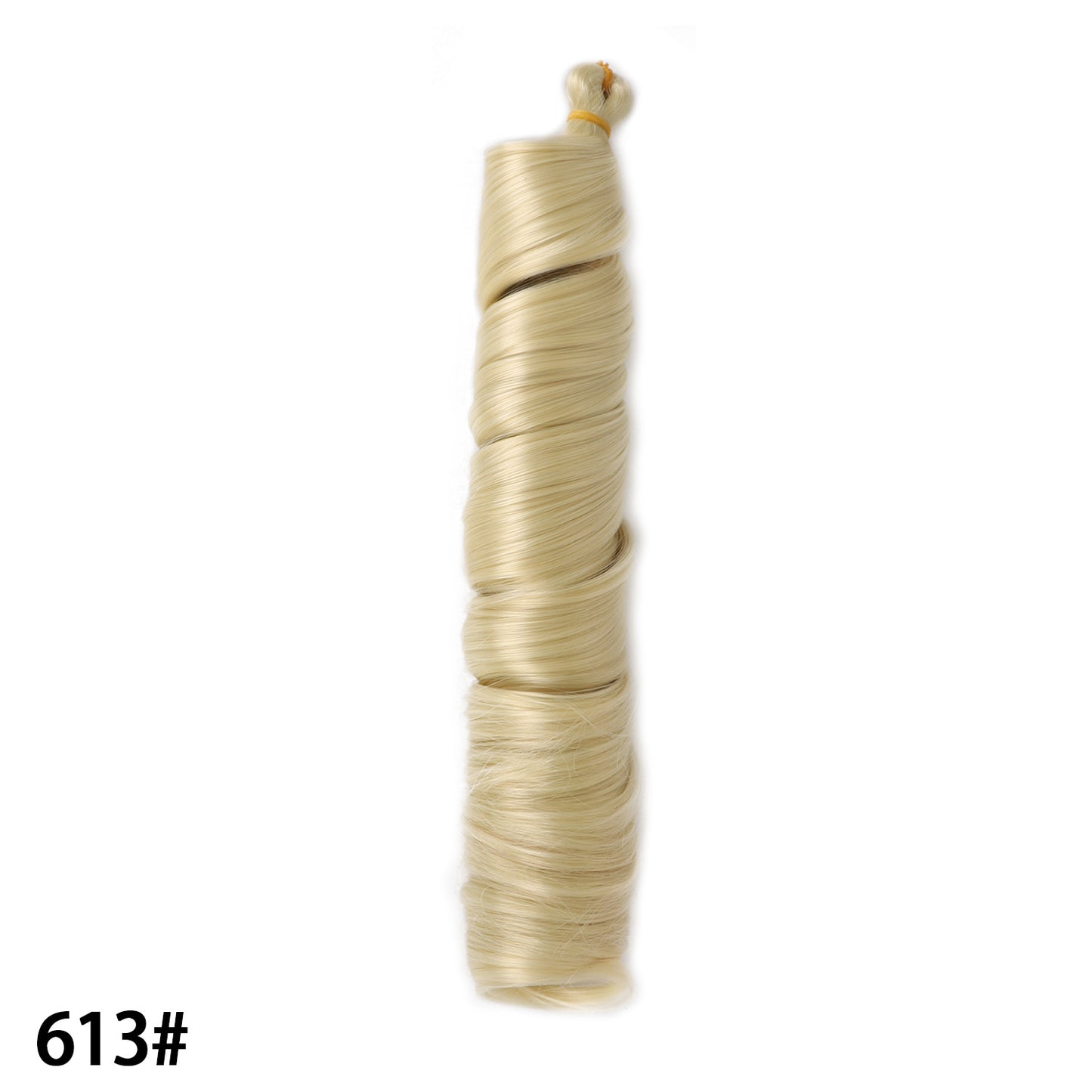 Crochet hair tubes curved wigs braids