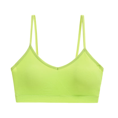 Ladies can wear sports bras on the outside