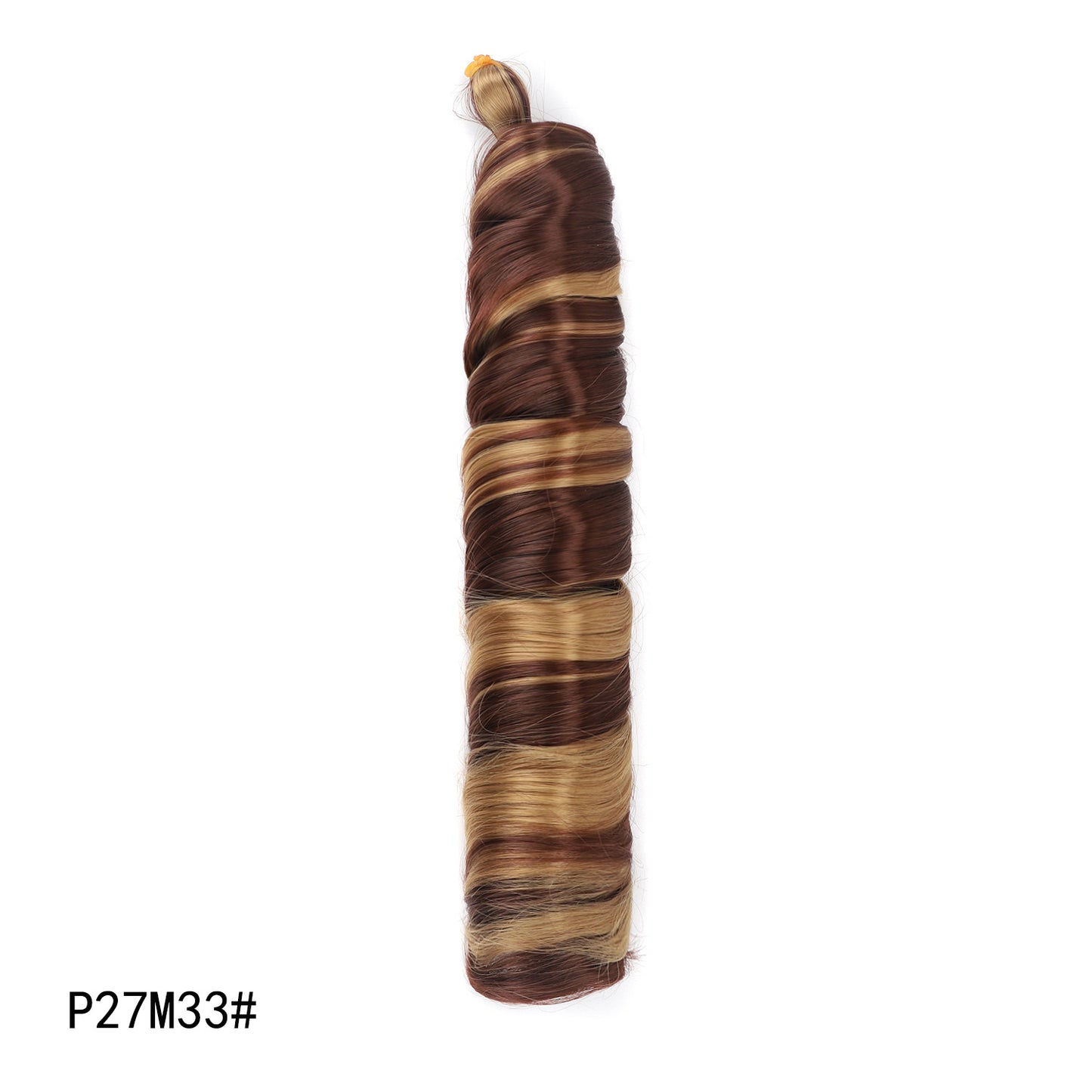 Crochet hair tubes curved wigs braids