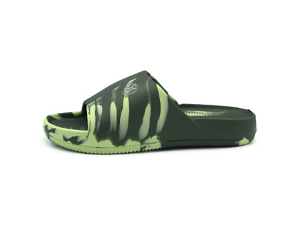 TX104 Calm Slide Slides for Men – Soft Cushion Slip-On Sandals with Thick Sole | Lightweight, Waterproof, Anti-Slip Comfort Slides for Indoor, Shower, Beach & Everyday Use