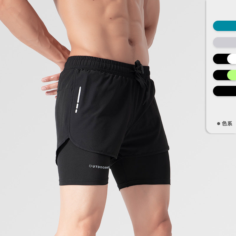 Quick-drying sports shorts for men - marathon version