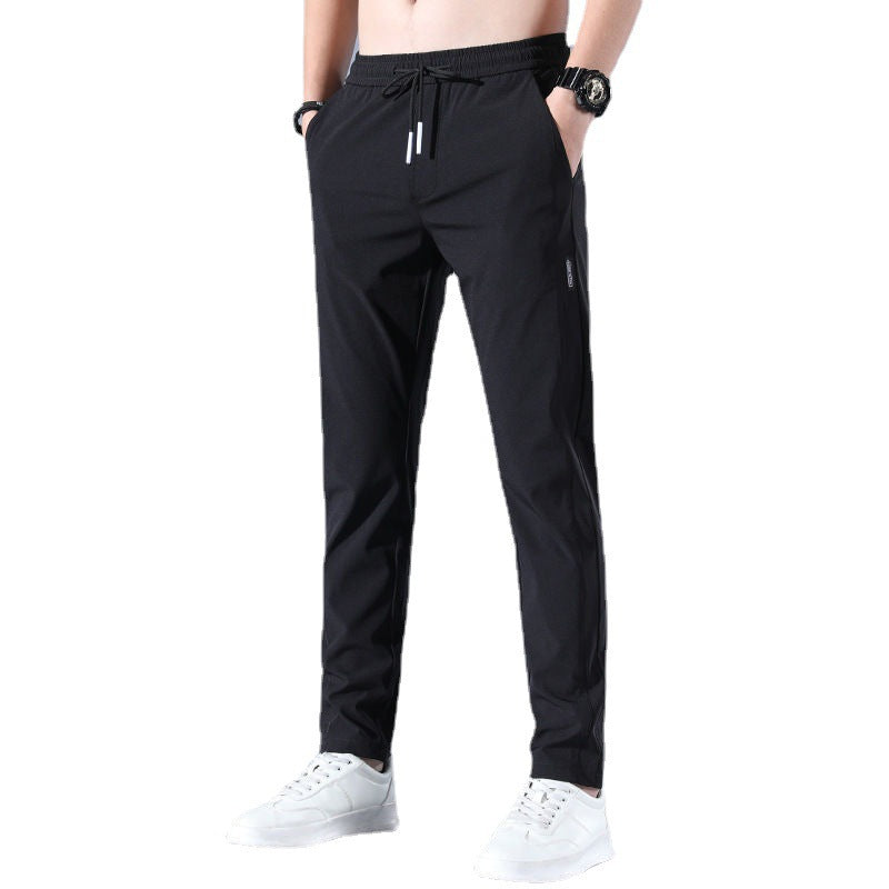 Casual silk pants for men